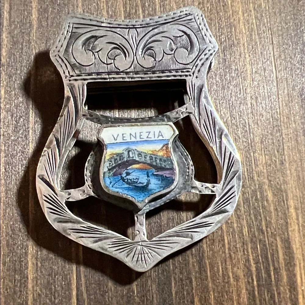 Venezia 800 Sterling Silver Hand Crafted Money Clip from Venezia Italy 🇮🇹